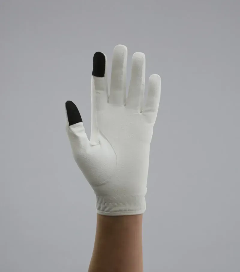 Premier Equine Metaro Junior Riding Gloves - White-4