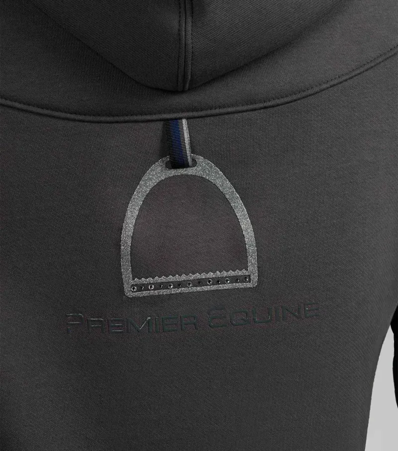 Premier Equine Lucia Ladies Hoodie - Grey-3