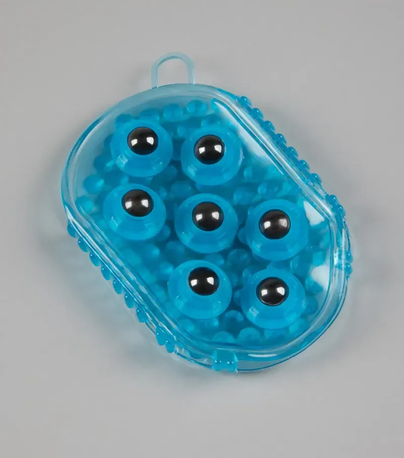 Premier Equine Magnetic Horse Massage Mitt - Peacock Blue