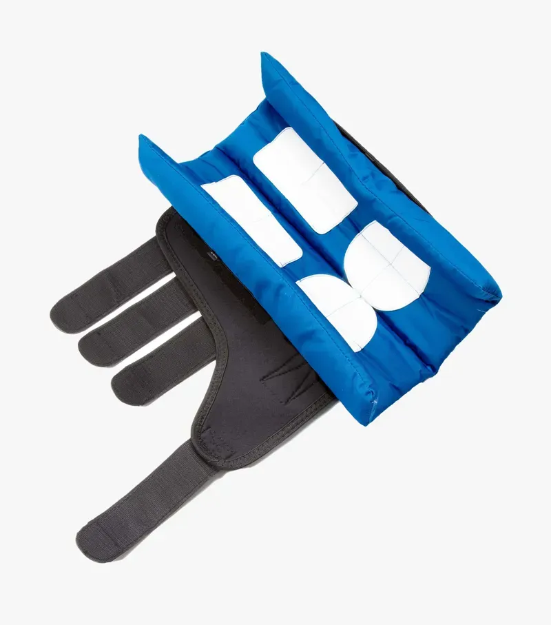 Premier Equine Magni-Teque Magnetic Boot Wraps Including Liners - Black-4