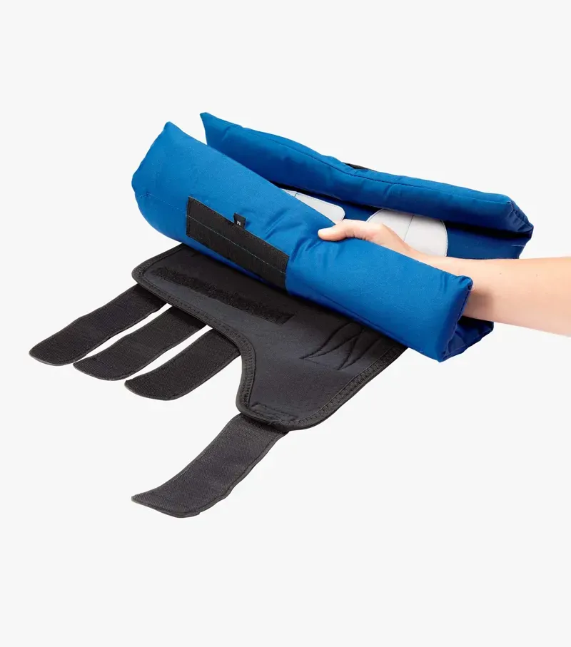 Premier Equine Magni-Teque Magnetic Boot Wraps Including Liners - Black-5