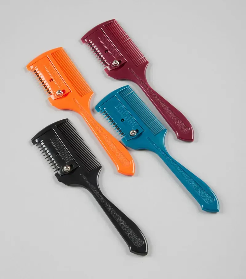 Premier Equine Mane Thinning Comb - Black-1