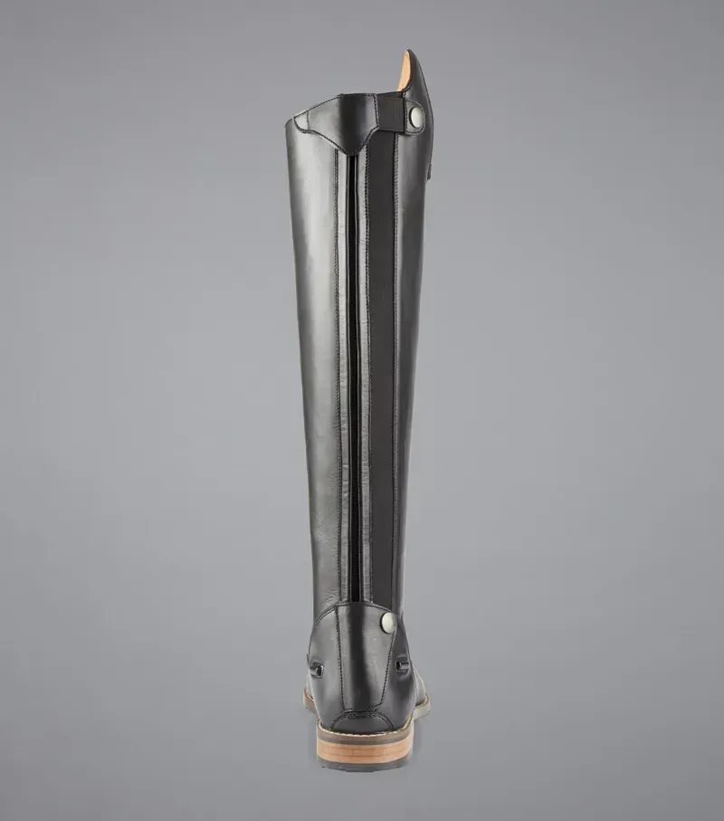Premier Equine Ladies Maurizia Lace Front Tall Leather Riding Boot - Black-4