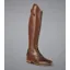 Premier Equine Ladies Maurizia Lace Front Tall Leather Riding Boot - Brown
