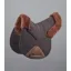 Premier Equine Merino Wool GP/Jump Numnah - Brown/Brown Wool