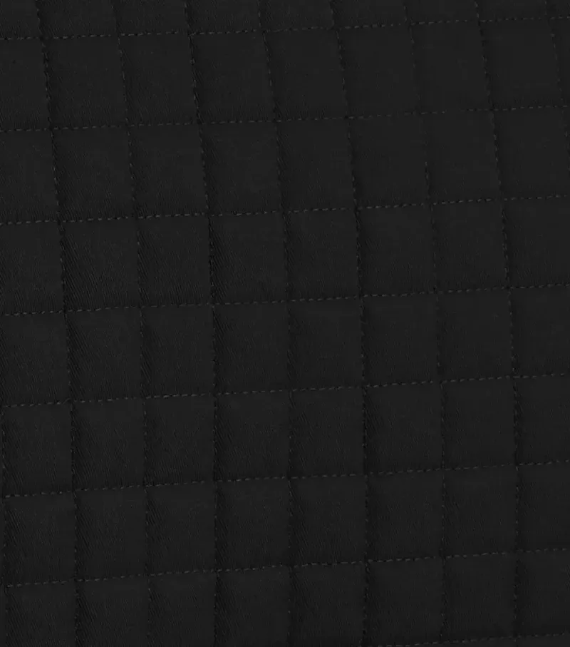 Premier Equine Merino Wool Half Pad - Black/Natural Wool-3