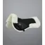 Premier Equine Merino Wool Half Pad - Black/Natural Wool
