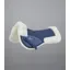 Premier Equine Merino Wool Half Pad - Navy/Natural Wool