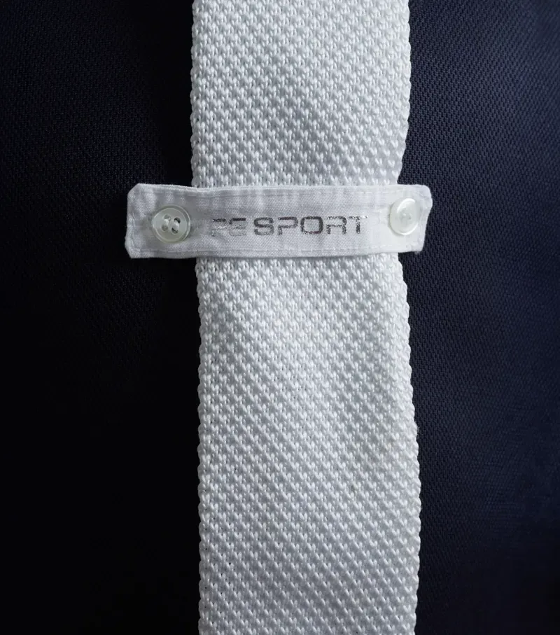 Premier Equine Mini Antonio Boy's Short Sleeve Show Shirt - Navy-4