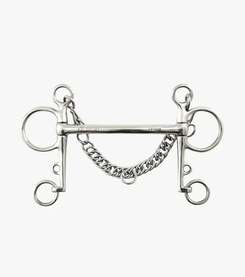 Premier Equine Mullen Mouth Pelham - Silver
