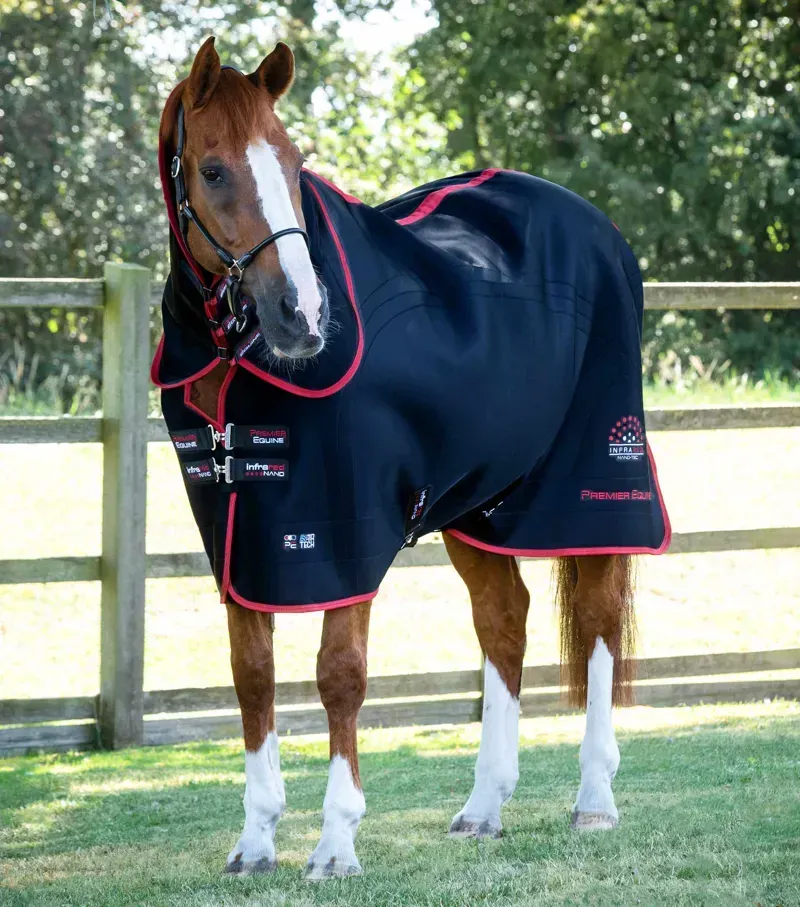 Premier Equine Nano-Tec Infrared Horse Rug - Black
