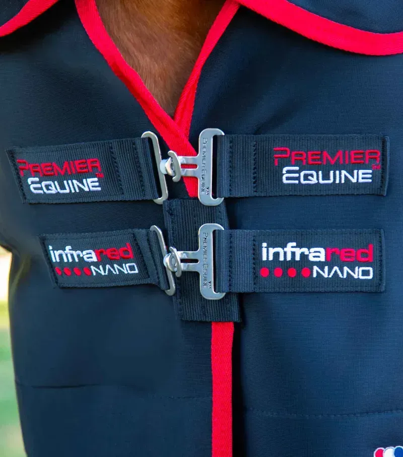 Premier Equine Nano-Tec Infrared Horse Rug - Black-2