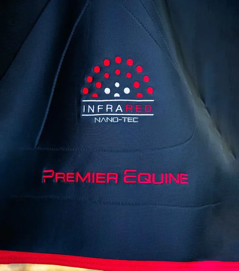 Premier Equine Nano-Tec Infrared Horse Rug - Black-3