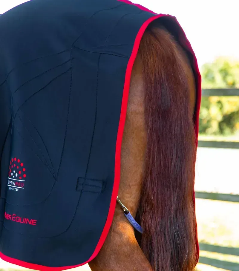 Premier Equine Nano-Tec Infrared Horse Rug - Black-4