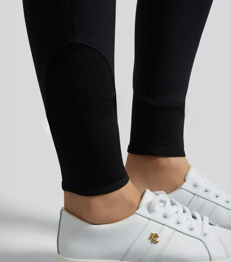 Premier Womens Equine OfenaGel Knee Riding Breeches - Black-4