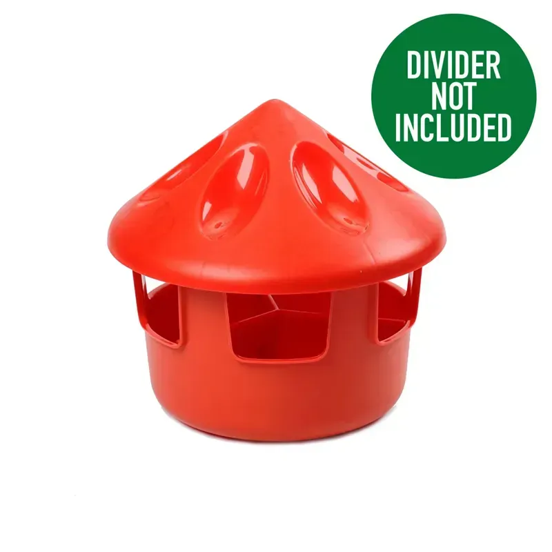 BEC Grit/Feeder Station Feeder Without Divider - Red
