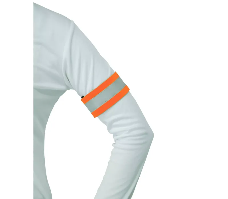 Hy Equestrian Viz Reflector Arm/Leg Wraps - Orange