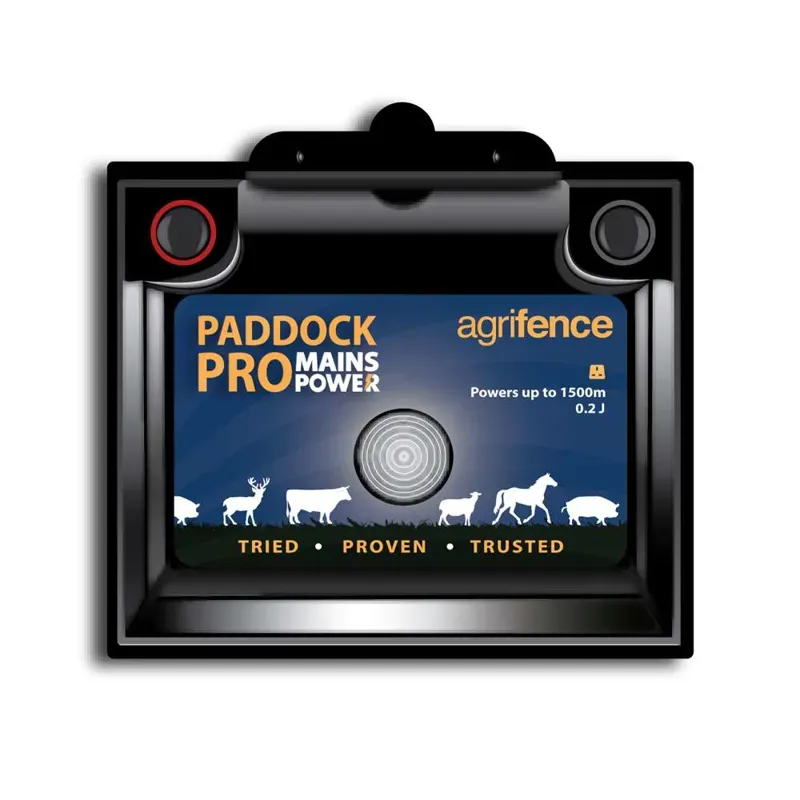 Agrifence Paddock Pro Energiser - Black