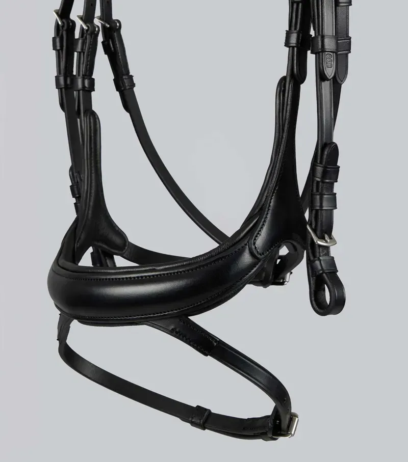 Premier Equine Palazzo Anatomical Bridle - Black-3