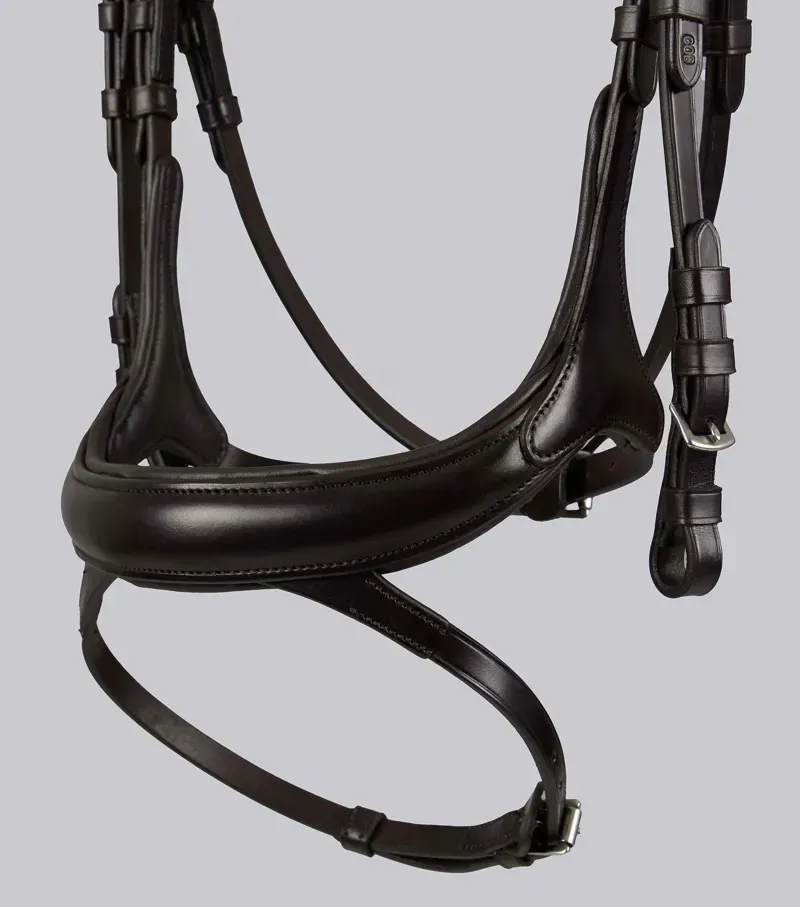 Premier Equine Palazzo Anatomical Bridle - Brown-3