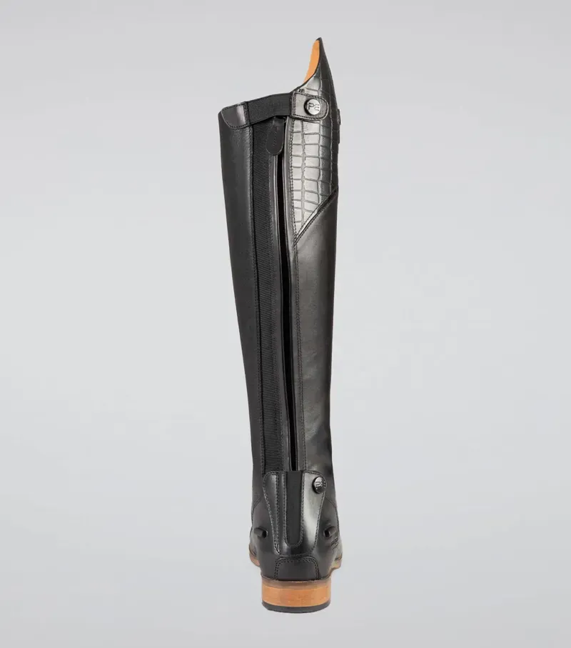 Premier Equine Ladies Passaggio Leather Field Tall Riding Boot - Black-2