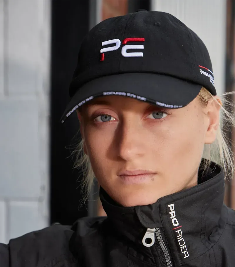 Premier Equine Baseball Cap - Black-1
