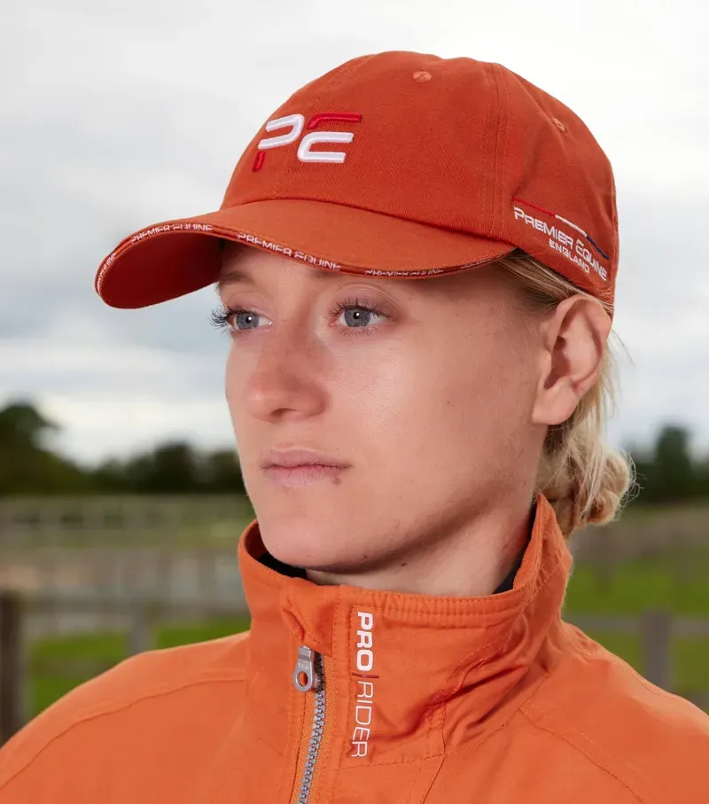 Premier Equine Baseball Cap Burnt - Orange-1
