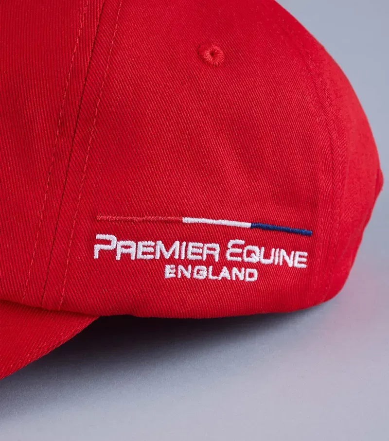 Premier Equine Baseball Cap - Red-4