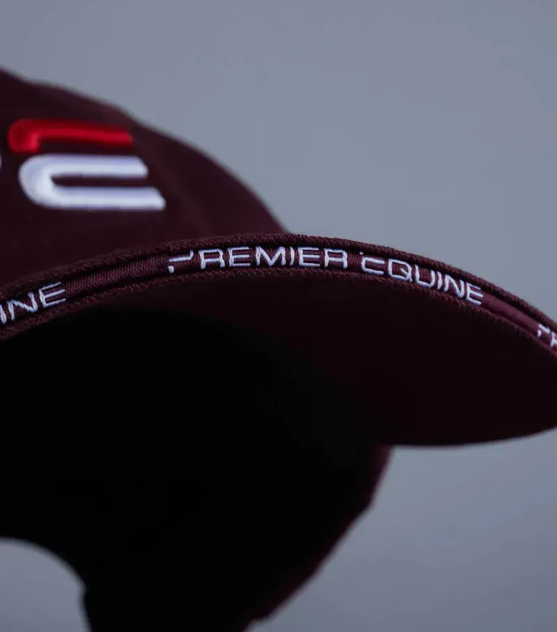 Premier Equine Baseball Cap - Wine-2