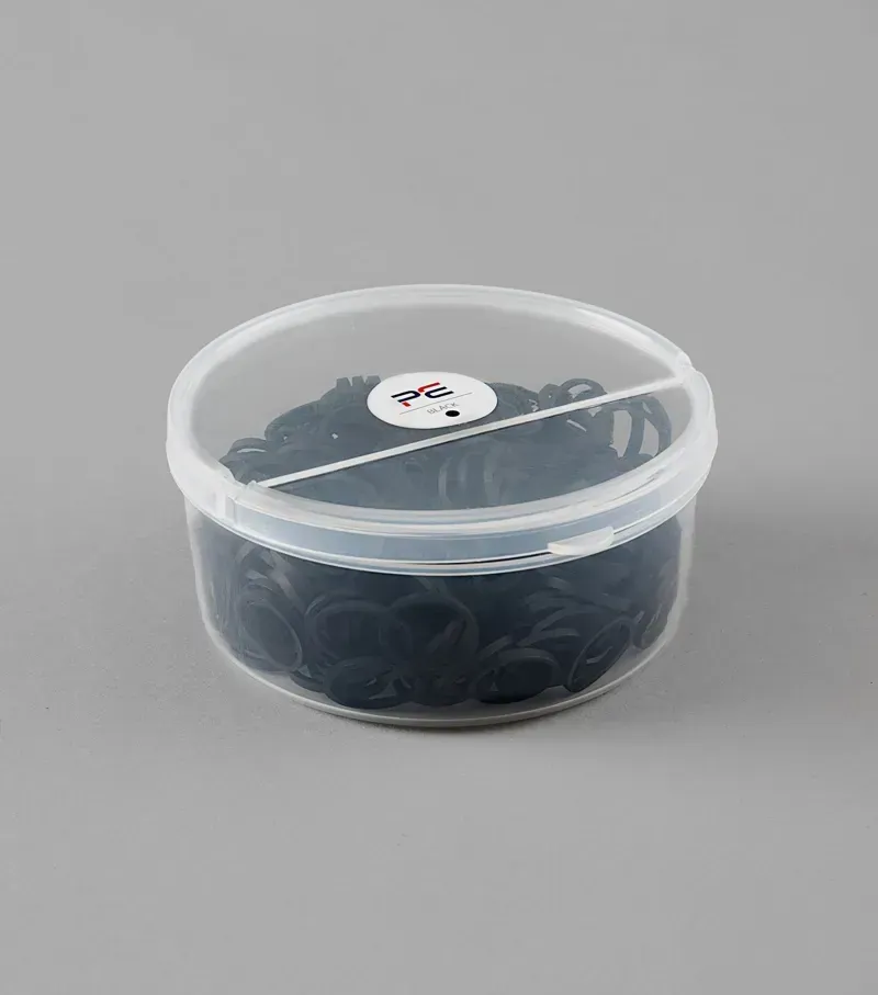 Premier Equine Horse Plaiting Bands - Black-1