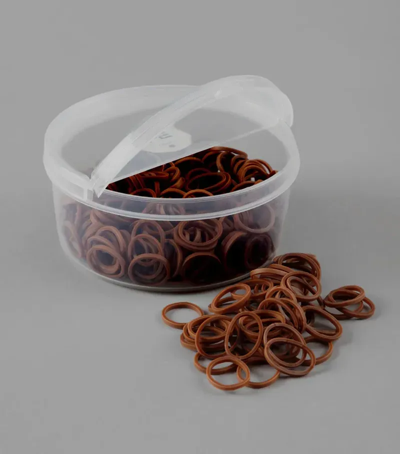 Premier Equine Horse Plaiting Bands - Brown