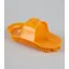 Premier Equine Plastic Curry Comb - Amber