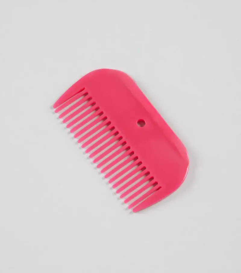 Premier Equine Plastic Mane Comb - Fuchsia