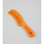 Premier Equine Large Plastic Mane Comb With Handle - Orange/Amber