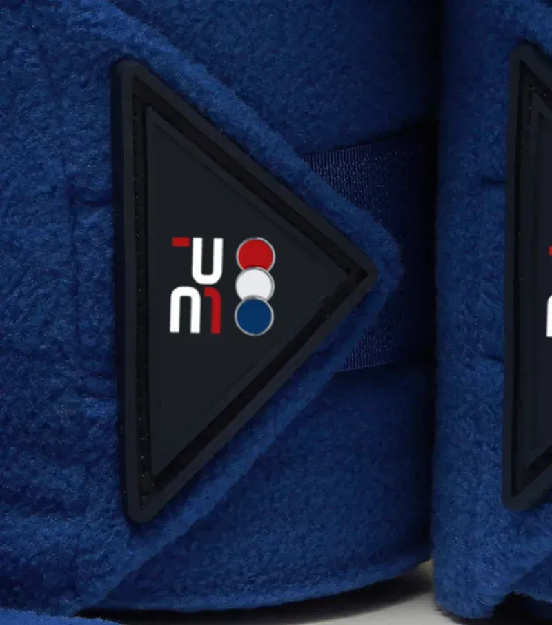 Premier Equine Horse Polo Fleece Bandages - Royal Blue-2