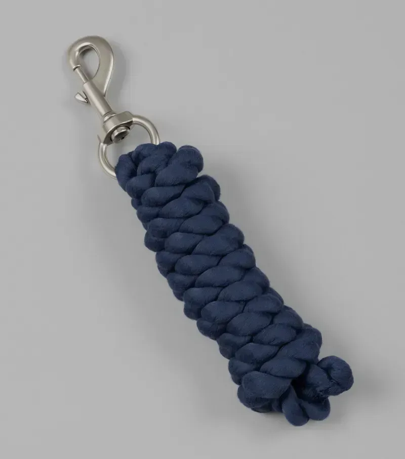 Premier Equine 2 Meters Polycotton Lead Rope - Navy