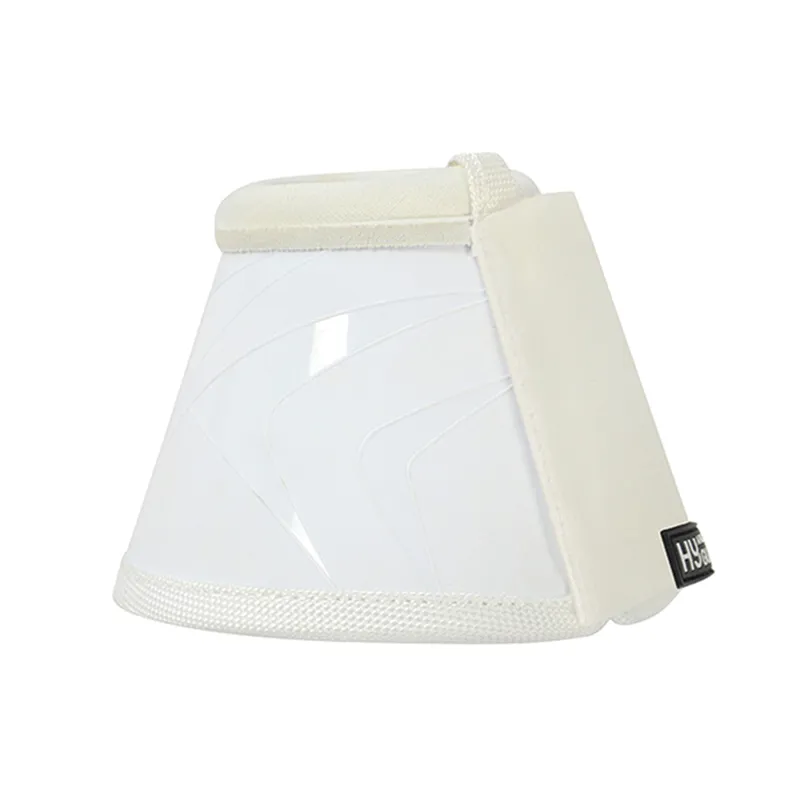 Hy Equestrian Armoured Guard Pro Protect Over Reach Boots - White