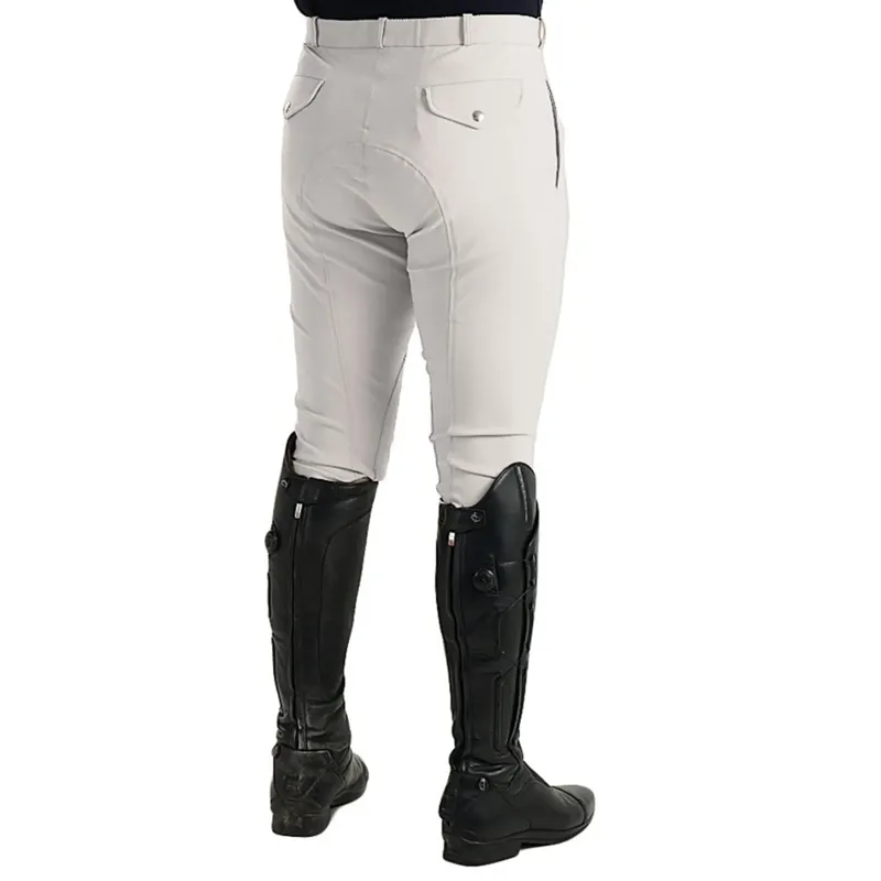 Hy Equestrian Jakata Mens Breeches - White - 36-1