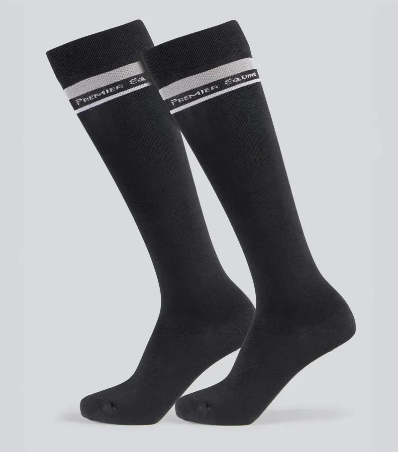 Premier Equine Riding Socks - Black