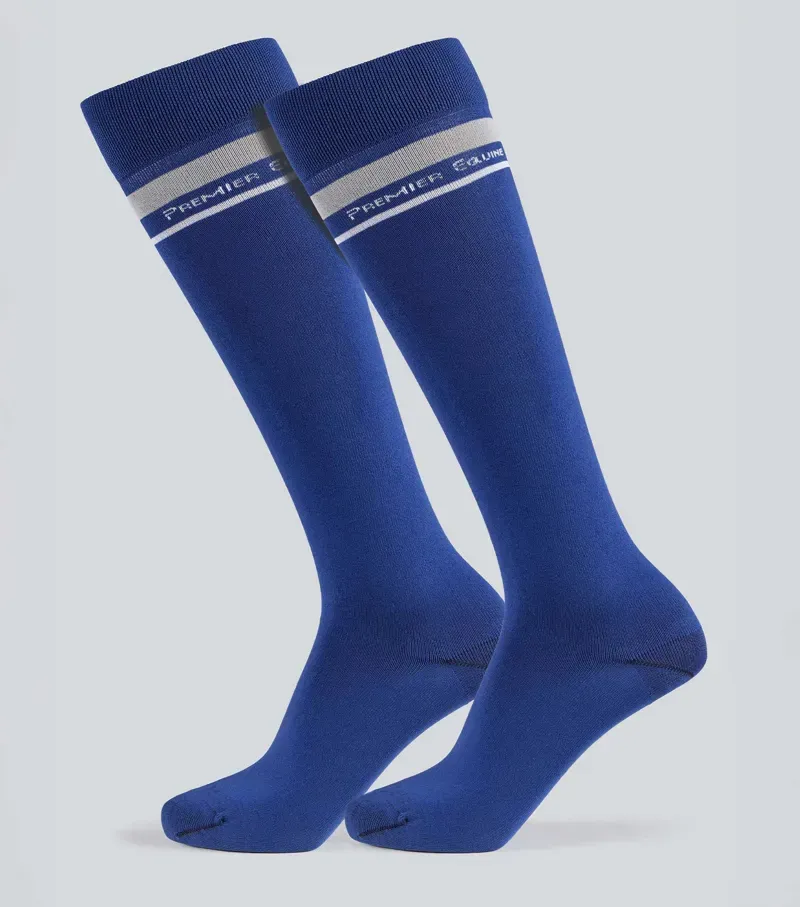 Premier Equine Riding Socks - Blueprint