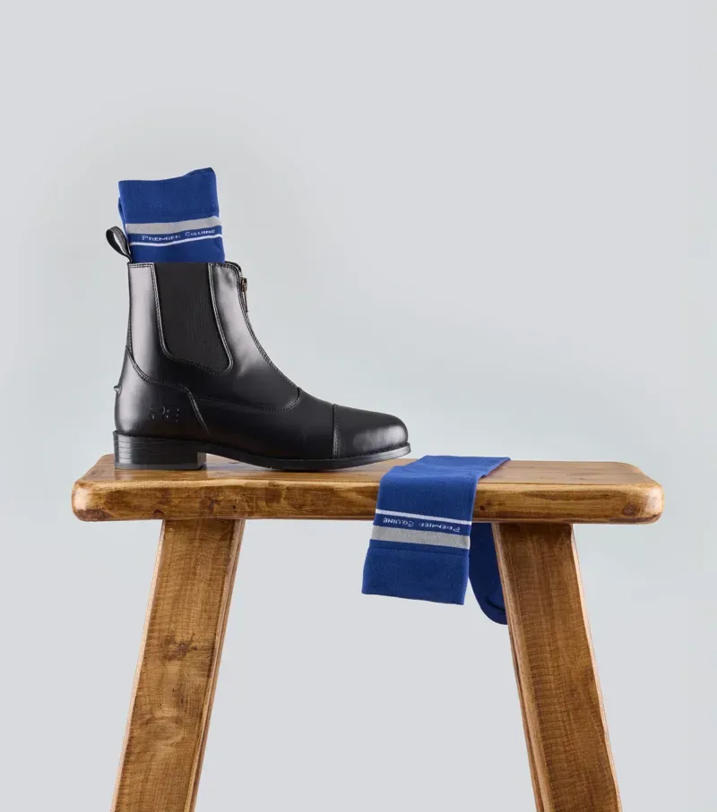 Premier Equine Riding Socks - Blueprint-1