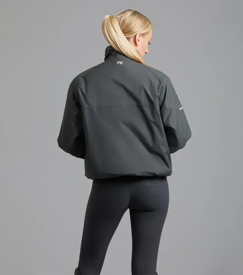 Premier Equine Pro Rider Unisex Waterproof Riding Jacket - Anthracite Grey-2