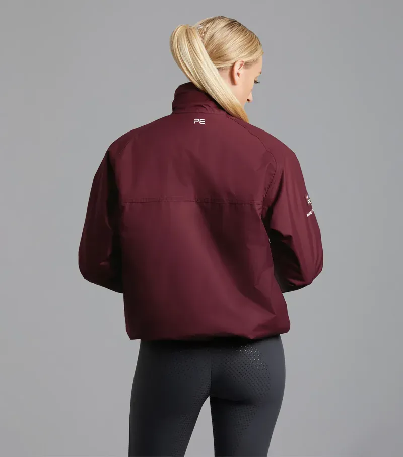 Premier Equine Pro Rider Unisex Waterproof Riding Jacket - Wine-2