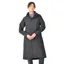 WeatherBeeta Windbreaker Longline Waterproof Riding Ladies Jacket - Black