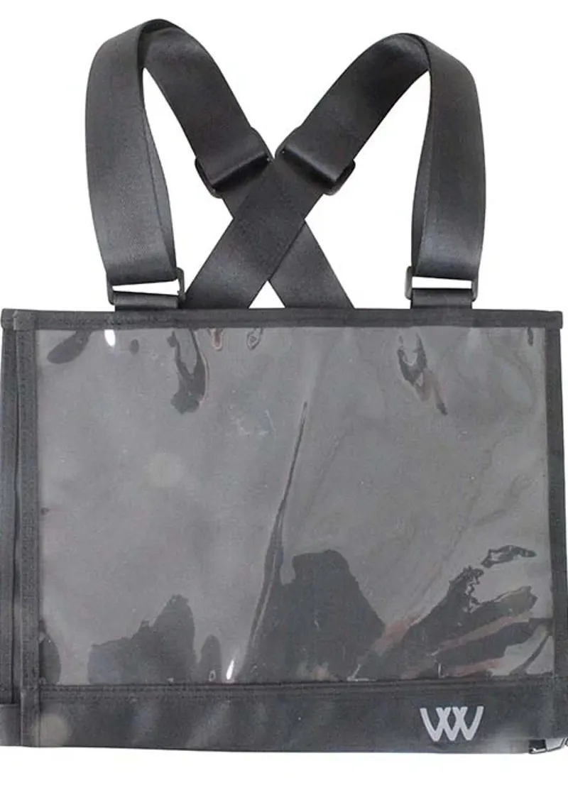 Woof Wear Event Number Bib - Black 