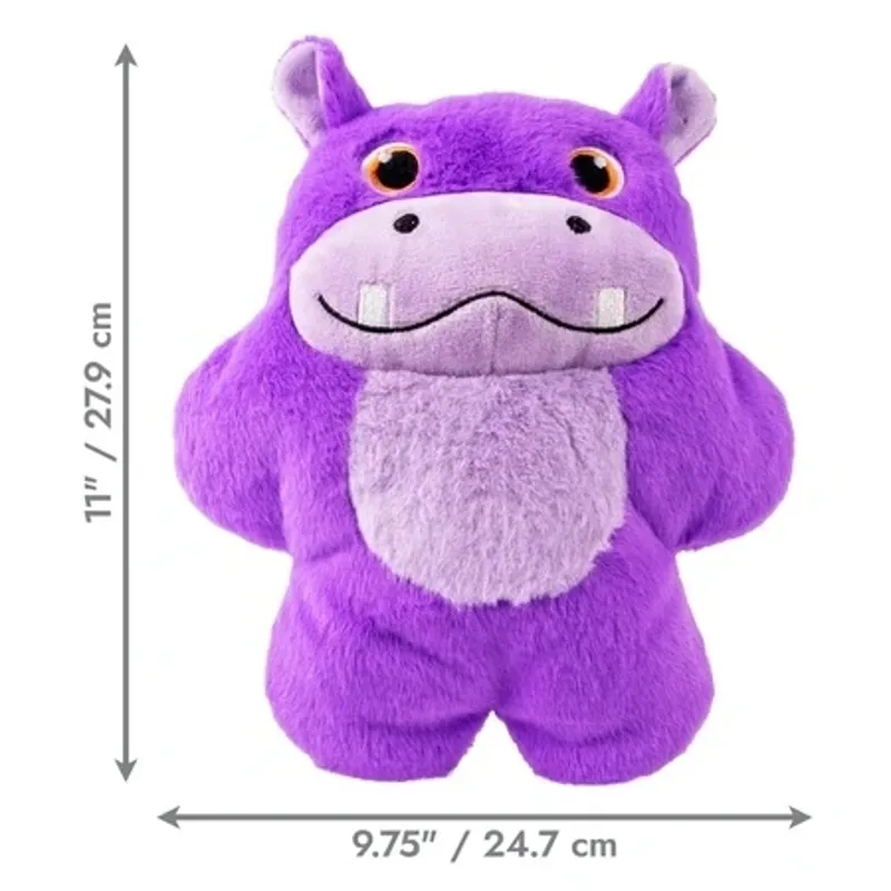 KONG Extra Large Dog Toy - Snuzzles Hippo -2