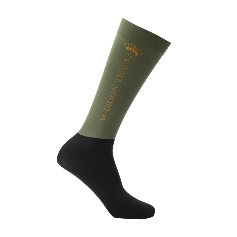 Shires Aubrion Team Socks - Moss