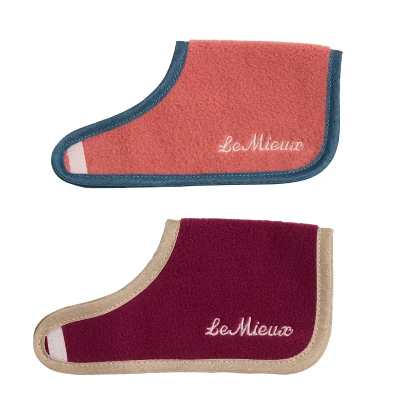 LeMieux Tiny Rugs 2 Pack - BlackBerry/SpicedEarth