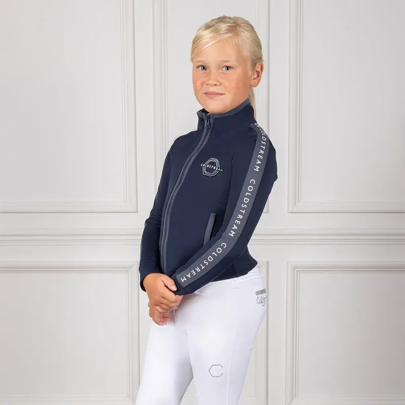 Coldstream Children's Stamford Softshell Performance Jacket - Navy