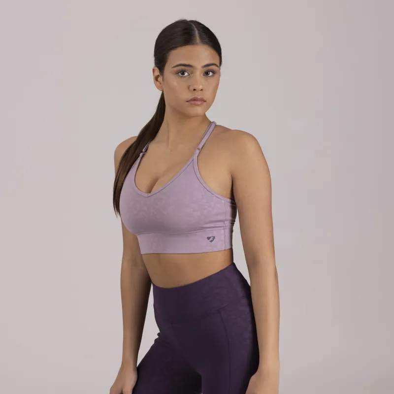Shires Aubrion Invigorate Sports Bra - Mauve-1